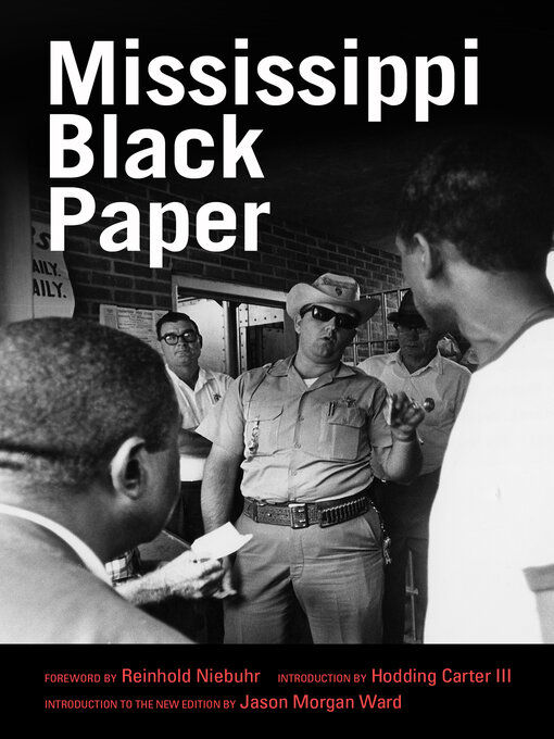 Title details for Mississippi Black Paper by Reinhold Niebuhr - Wait list
